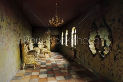 Beautiful baroque room 