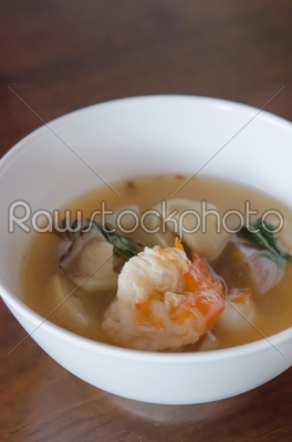 Thai food - Tom Yum Goong 