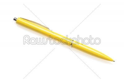 Yellow pensil isolated
