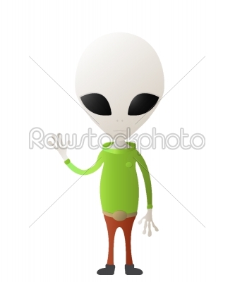 Cute alien