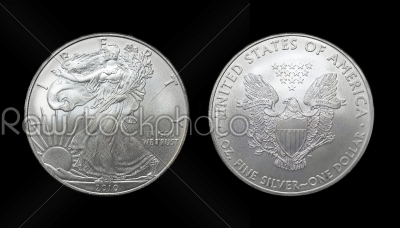 American silver eagle dollar coin