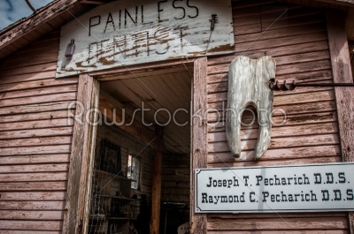 Dentist house in Jerome Arizona Ghost Town