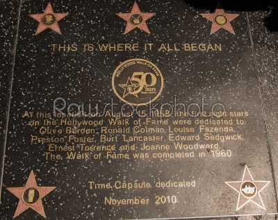 LOS ANGELES, USA - AUGUST 23:Hollywood Stars this is where all b